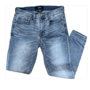 Aeropostale Medium Wash High Rise Skinny Jeans